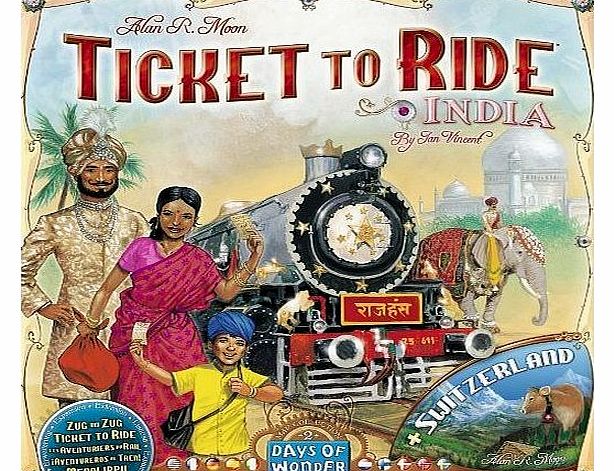 Days of Wonder Ticket To Ride India: Map Collection - Volume 2 by Days of Wonder [Toy]
